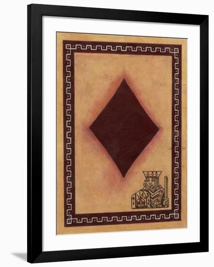 King of Diamonds-John Zaccheo-Framed Giclee Print