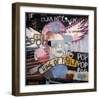 King of Fools-Sean Punk-Framed Art Print