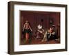 King of France Henry IV (1553-1610) Playing with His Children in Front of the Spanish Ambassador In-Jean Auguste Dominique Ingres-Framed Giclee Print