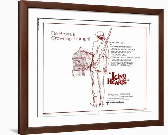 King of Hearts, 1967-null-Framed Art Print