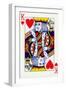 King of Hearts from a deck of Goodall & Son Ltd. playing cards, c1940-Unknown-Framed Giclee Print