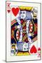 King of Hearts from a deck of Goodall & Son Ltd. playing cards, c1940-Unknown-Mounted Giclee Print