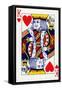 King of Hearts from a deck of Goodall & Son Ltd. playing cards, c1940-Unknown-Framed Stretched Canvas