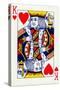 King of Hearts from a deck of Goodall & Son Ltd. playing cards, c1940-Unknown-Stretched Canvas