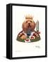 King of Hearts-Jenny Newland-Framed Stretched Canvas