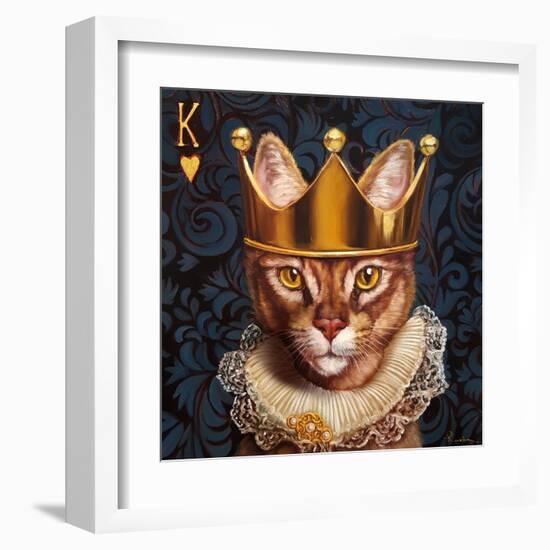 King of Hearts-Lucia Heffernan-Framed Art Print