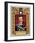 King of Italy, Stamp-null-Framed Art Print