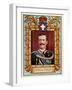 King of Italy, Stamp-null-Framed Art Print