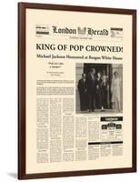 King Of Pop Crowned-The Vintage Collection-Framed Giclee Print