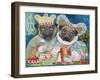 King of Pugs-Oxana Zaika-Framed Giclee Print