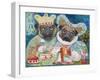 King of Pugs-Oxana Zaika-Framed Giclee Print