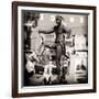 King of Snakes in Venice Beach-Giuseppe Torre-Framed Photographic Print