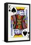 King of Spades from a deck of Goodall & Son Ltd. playing cards, c1940-Unknown-Framed Stretched Canvas