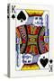 King of Spades from a deck of Goodall & Son Ltd. playing cards, c1940-Unknown-Stretched Canvas