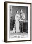 King of Sweden and His Wife-null-Framed Photographic Print