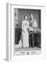 King of Sweden and His Wife-null-Framed Photographic Print