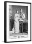 King of Sweden and His Wife-null-Framed Photographic Print