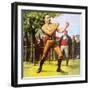 King of the Bare-Knuckle Boxers: John L Sullivan-Ralph Bruce-Framed Giclee Print