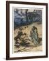 King of the Golden Mount-Arthur Rackham-Framed Art Print