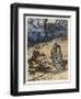 King of the Golden Mount-Arthur Rackham-Framed Art Print