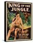 King of the Jungle, Buster Crabbe, 1933-null-Framed Stretched Canvas