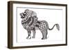 King of the Jungle-Georgina Naisbitt-Framed Giclee Print