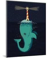 King of the Narwhals-Michael Buxton-Mounted Art Print