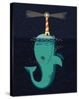 King of the Narwhals-Michael Buxton-Stretched Canvas