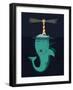 King of the Narwhals-Michael Buxton-Framed Art Print