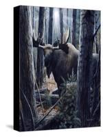 King of the Northwoods-Kevin Daniel-Stretched Canvas