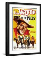 King of the Pecos, 1936-null-Framed Art Print