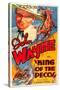 KING OF THE PECOS, John Wayne on poster art, 1936.-null-Stretched Canvas