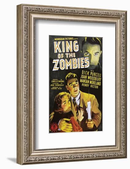 King Of The Zombies - 1941 II-null-Framed Giclee Print