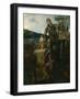 King Olav let blow the army sound-Lars Jorde-Framed Giclee Print