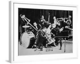 King Oliver's Creole Jazz Band, 1920-null-Framed Photographic Print