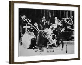 King Oliver's Creole Jazz Band, 1920-null-Framed Photographic Print