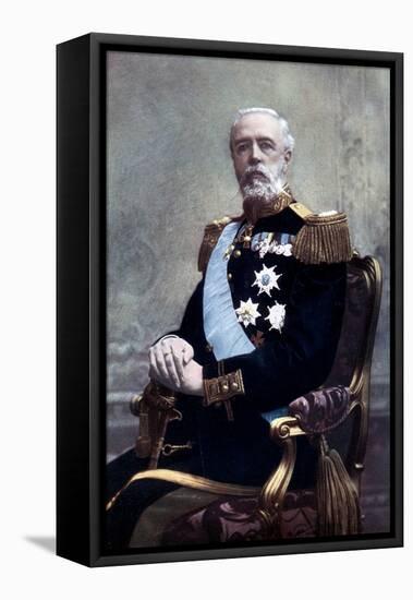 King Oscar II of Sweden, Late 19th-Early 20th Century-null-Framed Stretched Canvas