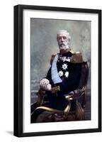 King Oscar II of Sweden, Late 19th-Early 20th Century-null-Framed Giclee Print