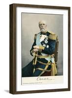 King Oscar II of Sweden-null-Framed Art Print