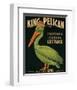 King Pelican Brand California Iceberg Lettuce-null-Framed Premium Giclee Print