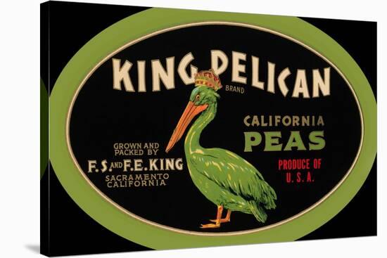King Pelican California Peas-null-Stretched Canvas