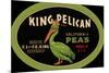 King Pelican California Peas-null-Mounted Premium Giclee Print