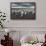 King Penguin Colony on the Falkland Islands, South Atlantic-Martin Zwick-Framed Photographic Print displayed on a wall