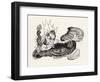 King Pest-Arthur Rackham-Framed Art Print
