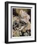 King Pest-Arthur Rackham-Framed Art Print