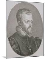 King Philip II (1527-99) of Spain-Titian (Tiziano Vecelli)-Mounted Giclee Print