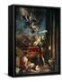 King Philip II Offering His Son, Prince Ferdinand to God after the Victory of Lepanto-Titian (Tiziano Vecelli)-Framed Stretched Canvas