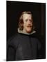 King Philip IV of Spain (1605-1665), Painted 1655-1660-Diego Velazquez-Mounted Giclee Print