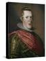 King Philip IV of Spain-Diego Velazquez-Stretched Canvas