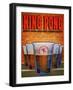 King Pong-Old Red Truck-Framed Giclee Print